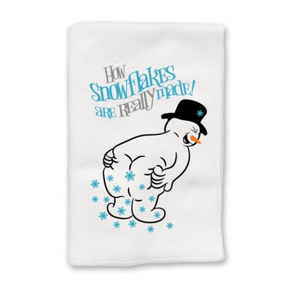 Christmas Decor | Decorative Kitchen and Bath Hand Towels | How Snowflakes‎